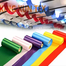 Красивый 25 см ширина атласный рулон ткани для потолка навес драпировки украшение для свадьбы