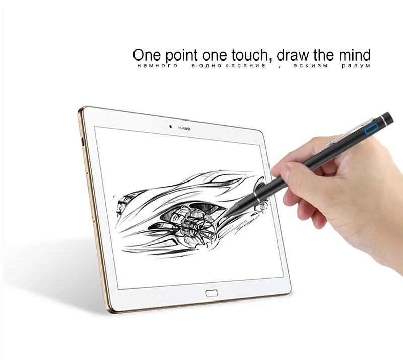 Высокоточное перо 1,35 мм активная Ручка емкостный сенсорный экран ручка для Xiao mi Pad 4 3 1 mi pad2 mi Pad 3 2 4 Plus планшеты стилус