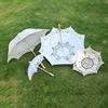 Vintage Lace Umbrella Parasol Sun Umbrella for Wedding Decoration Photography White Beige Lace Sunshade ► Photo 2/6