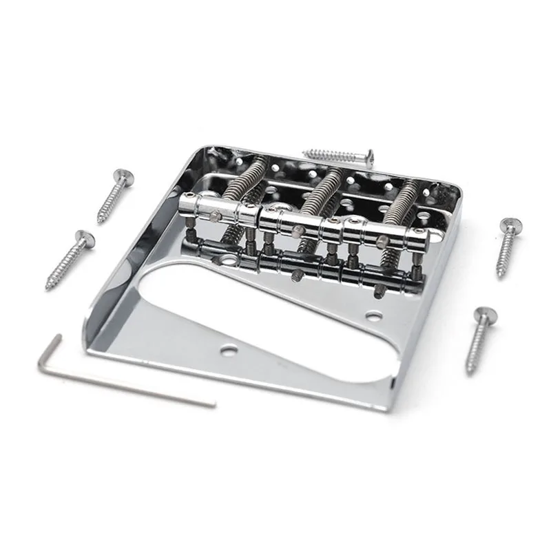 

TL Electric Guitar Fixed Piano Bridge TL Three-tone Electric Guitar Drawing Board 3 Tune String Gridge