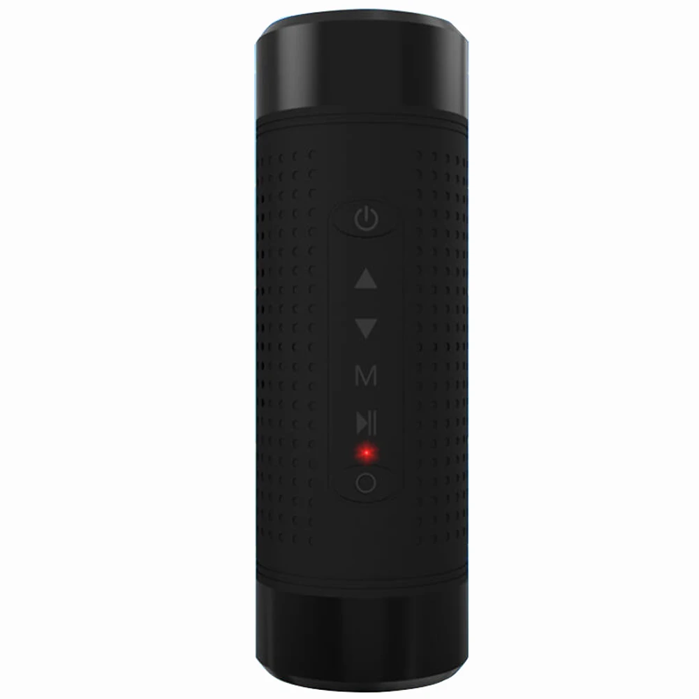 Outdoor Bluetooth Speaker Wireless Bicycle 5200mAh Power Bank Super Bass Loudspeaker Music Player LED Flashlight Bike | Электроника