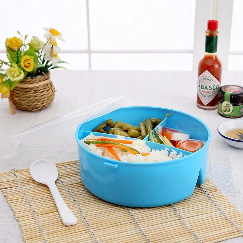 Portable Boîte Déjeuner paille de blé Picnic micro-ondes heathy Nourriture Conteneur de stockage