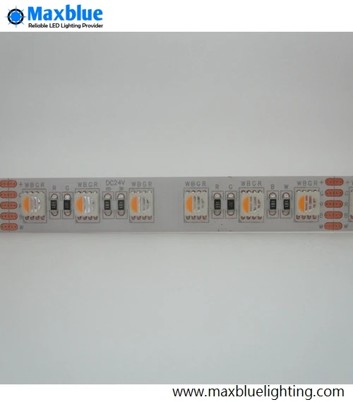 SMD5050 RGBW Светодиодные ленты длиной 5 метров 24Vdc ультратонкое естественное