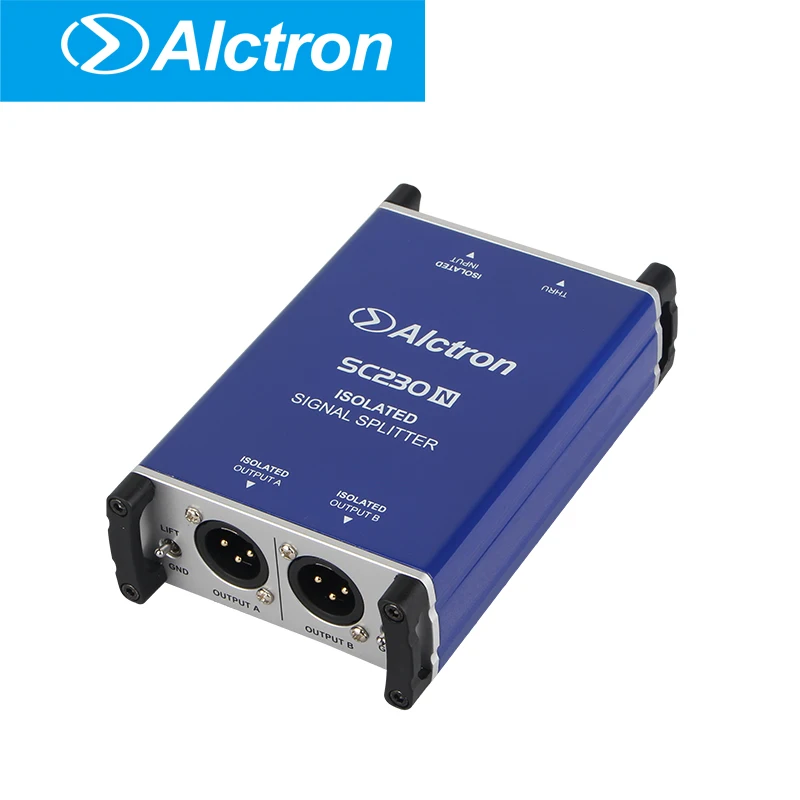 Изолированный разветвитель сигнала Alctron SC230N используемый на производительности