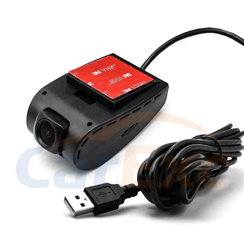 Автомобиль USB на передней панели Камера видеорегистратор Регистраторы для Android 4.2/4.4/5.1/6.0 Автомобильные ПК головное устройство устройств