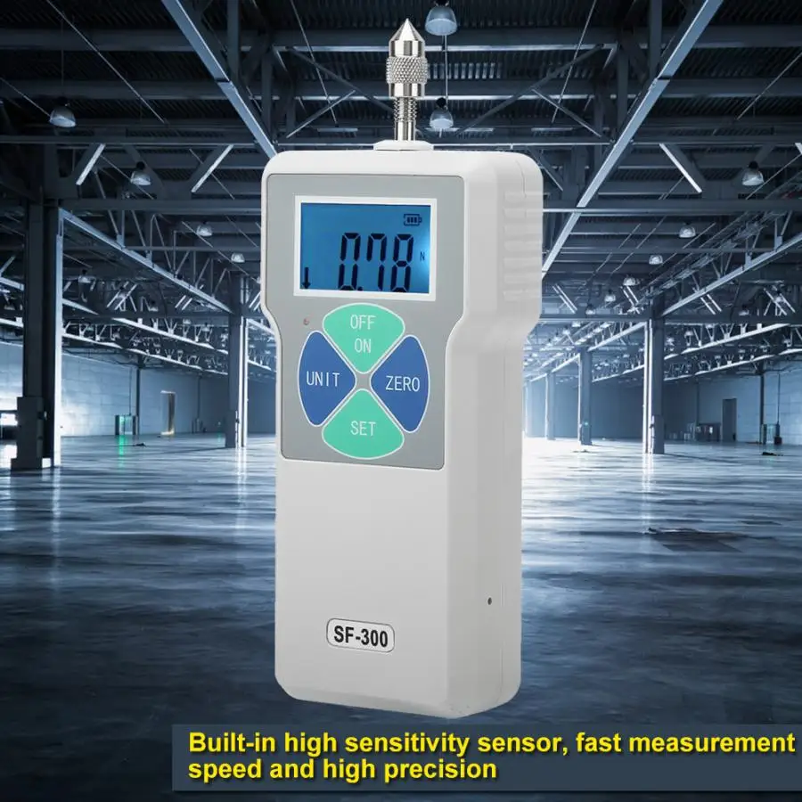 

Digital Force Gauge SF-300 Portable Push and Pull Tester Meter Digital Force Gauge 300N 100-240V CN Plug