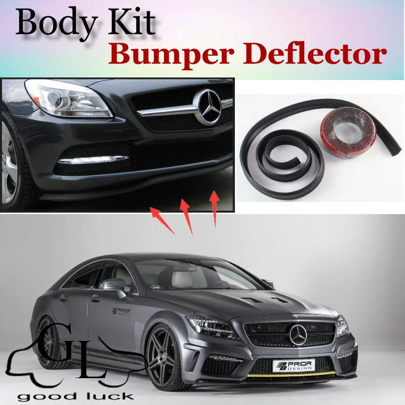 

Bumper Lip For Mercedes Benz CLS W218 C218 W219 C219 / Top Gear Shop Spoiler For Car Tuning / TOPGEAR Recommend Body Kit + Strip