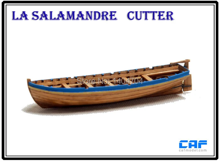 La Salamandre Cutter Full Rib life boat Scale 1/48 5"  Wooden ship model kit 