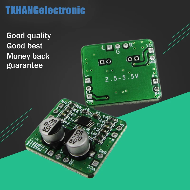 Differential balanced 150mW HIFI Amplifier Board TPA6112&SGM4812 Input