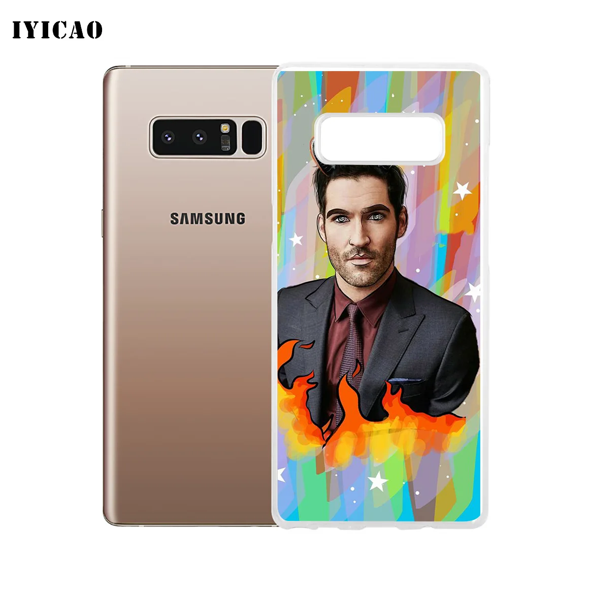 Чехол для телефона IYICAO Lucifer Tom ellissa мягкий силиконовый чехол Samsung A5 A6 Plus A7 A8 A9 J3 J5 J7