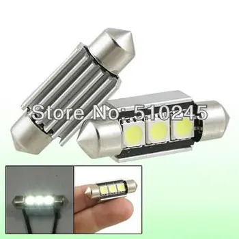

50X Wholesale Car led festoon light c5w 3 led smd 3smd 5050 36MM CANBUS OBC error free led lamp
