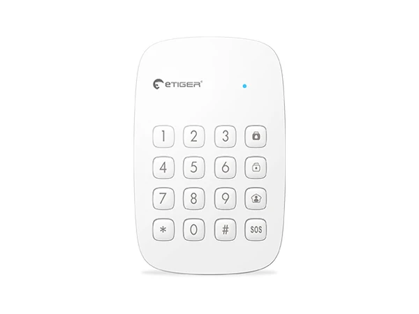 Wireless alarm system keypad for arm/disarm remotely Etiger ES-K1A