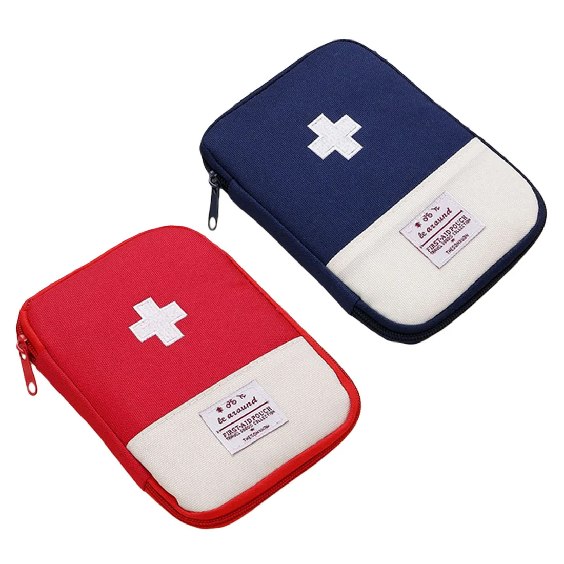 

First Aid Emergency Medical Bag Camping Outdoor Survival Kit Medicine Drug Pill Box Home Storage Case Small supervivencia Pouch