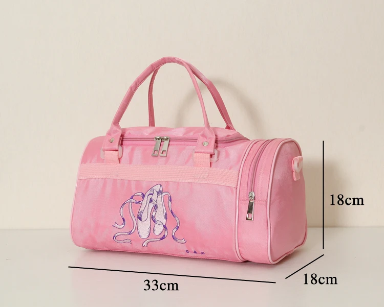 

Children dance package girls dance backpack baby barrels package ballet Korean version of the dance package cosmetic bag handbag