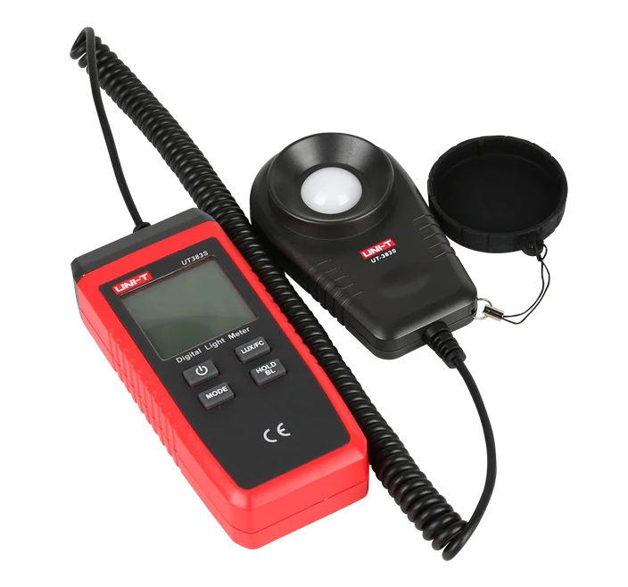 UNI-T split type UT383S/UT383 Light Meter max200,000 Lux Digital Luxmeter Luminance Fc Test Illuminometers Photometer 500ms Rate UNI-T split type UT383S/UT383 Light Meter max200,000 Lux Digital Luxmeter Luminance Fc Test Illuminometers Photometer 500ms Rate