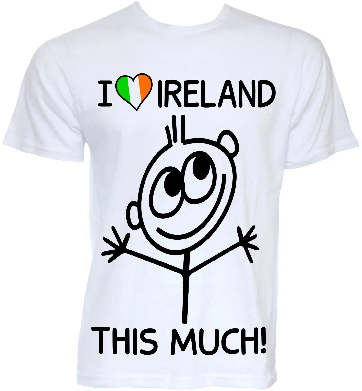MENS FUNNY COOL NOVELTY LOVE IRELAND IRISH ST PATRICKS DAY JOKE T