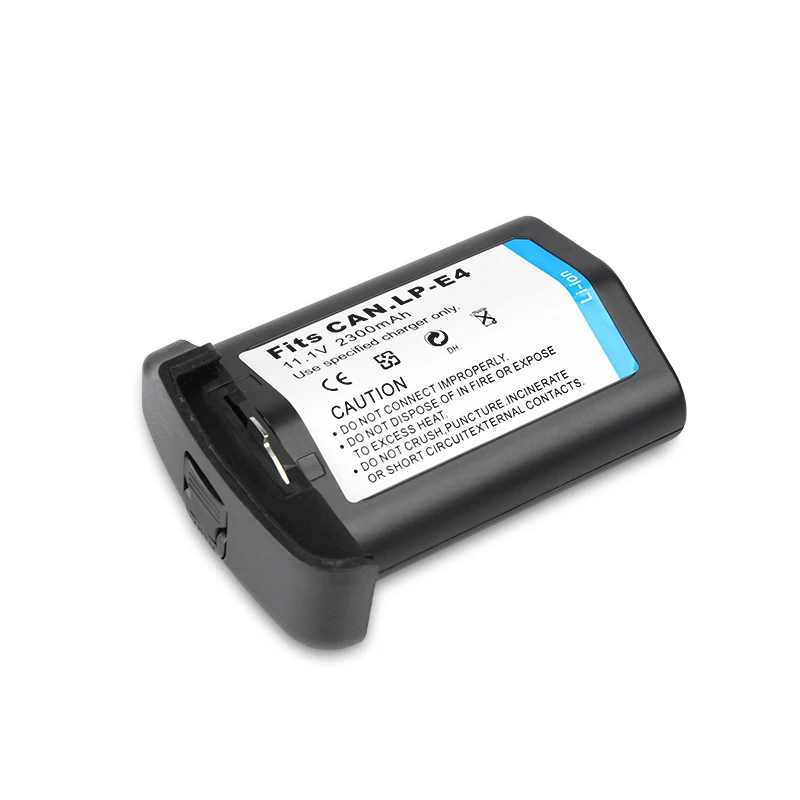 Dinto 1 шт. 7 4 В 2300 мАч LPE4 LP E4 LP-E4 литий-ионная батарея для камеры Canon EOS-1D X / 1Ds Mark III 1D IV |