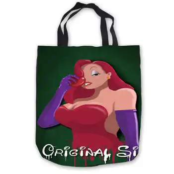 

Custom Canvas jessica_rabbit___may (1) Tote Hand Bags Shopping Bag Casual Beach HandBags Foldable 180911-02-43