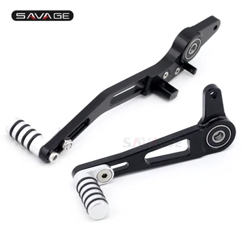 

CNC Gear Shift Lever Foot Brake Shifter Pedal Levers For KTM 690 DUKE R 2013 2014 2015 2016 2017 15 16 17 Adjustable Step Plate