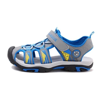 

Children's big boy sandals anti-kick kids 2018 new summer beach sandals fashion boys shoes
