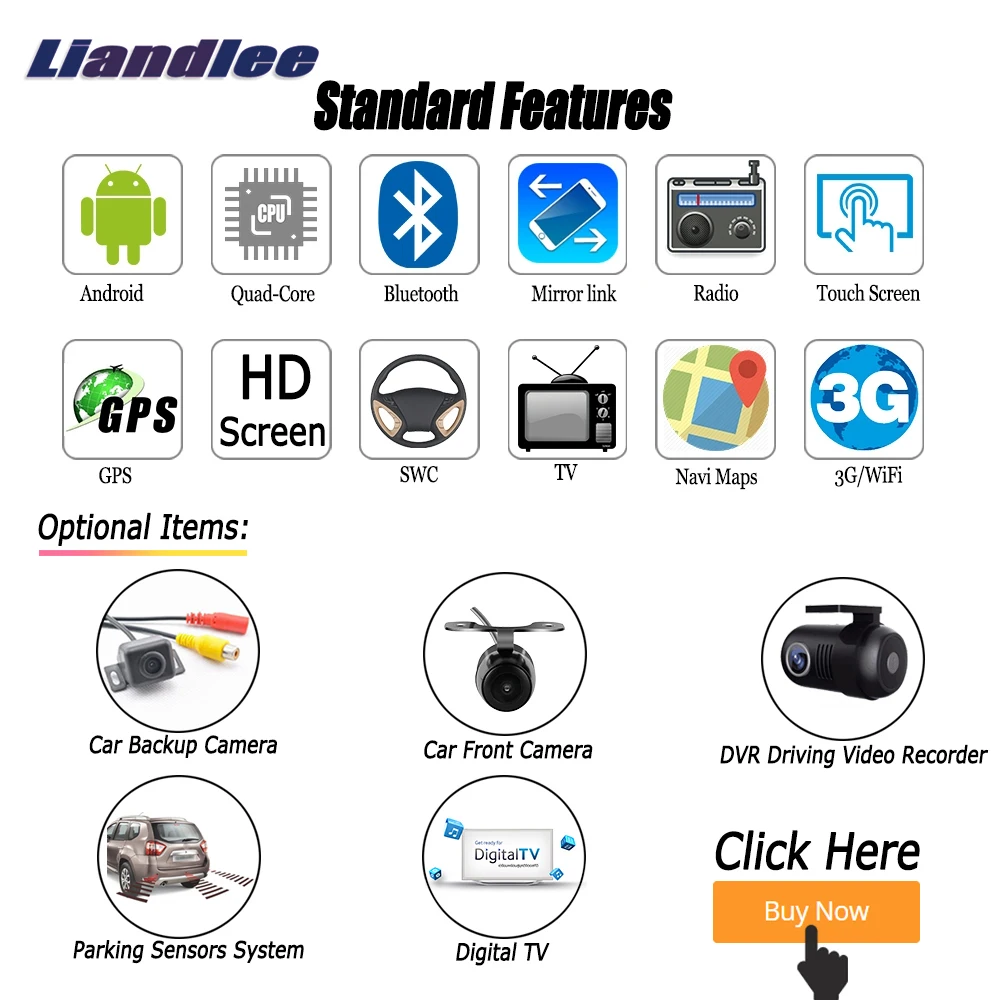 Discount Liandlee 9" HD touch For Chrysler 300C 300 2004~2010 Car Android Radio Player GPS Navi Nav Maps Media OBD Camera TV no CD DVD 4