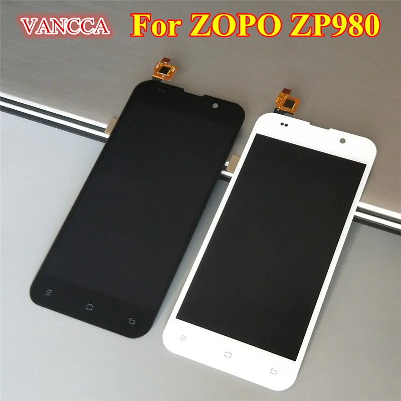 imágenes para En la Acción! Pantalla LCD de alta Calidad + Digitalizador Táctil de Cristal de Pantalla Para ZOPO ZP980 C2 C3 Negro/Color Blanco imágenes para En la Acción! Pantalla LCD de alta Calidad + Digitalizador Táctil de Cristal de Pantalla Para ZOPO ZP980 C2 C3 Negro/Color Blanco