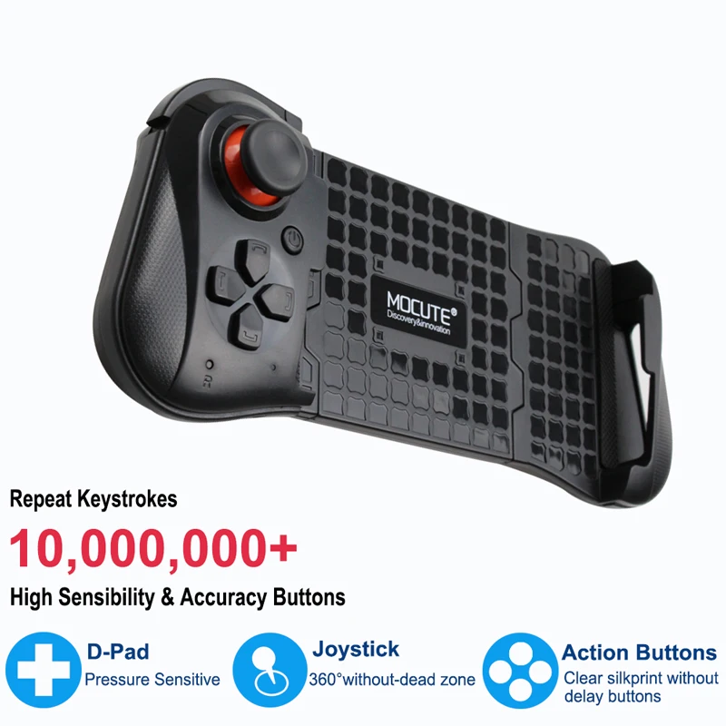  MOCUTE 058 Wireless Bluetooth Remote Controller For iPhone PUBG Control For IOS Android Smartphone 