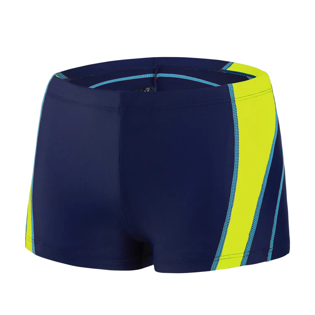 

Fashion Sports Swimwear New Men'S Quick-Drying Swim Trunks Swimwear Leisure Flat Angle Elastic Stitching Sports Swim Trunks #YL1