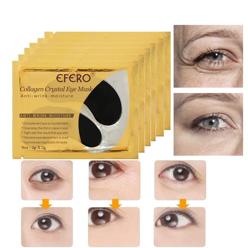 6PCS EFERO Skin Care Set Kit Eye Cream Moisturizing Dark Circles Remover Eye Patches Anti Aging Anti Puffiness Eyes Serum Care 6PCS EFERO Skin Care Set Kit Eye Cream Moisturizing Dark Circles Remover Eye Patches Anti Aging Anti Puffiness Eyes Serum Care