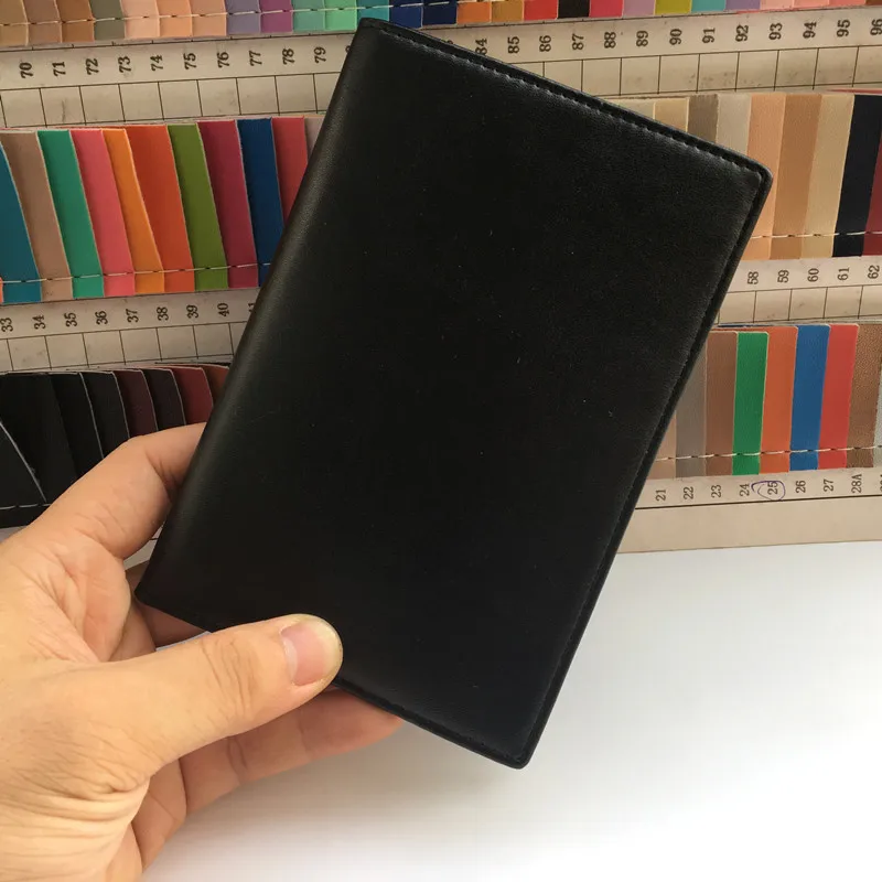 Обложка для паспорта из натуральной кожи с RFID защитой|leather passport cover|passport holdergenuine