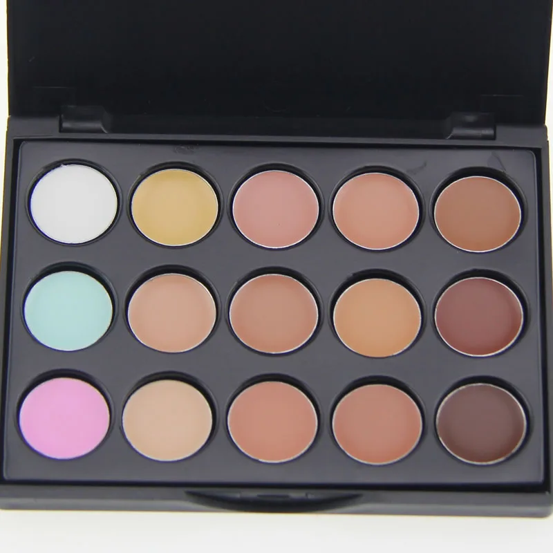 

2019 New arrival Professional 15 Color Concealer Palette Make Up Cream Camouflage Foundation Cosmetic Palettes