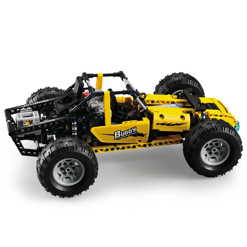 

Cada Double E 522pcs All-terrain Vehicle RC Super Sports Car Speed Champions Building Block Bricks DIY Toys For Children Gifts