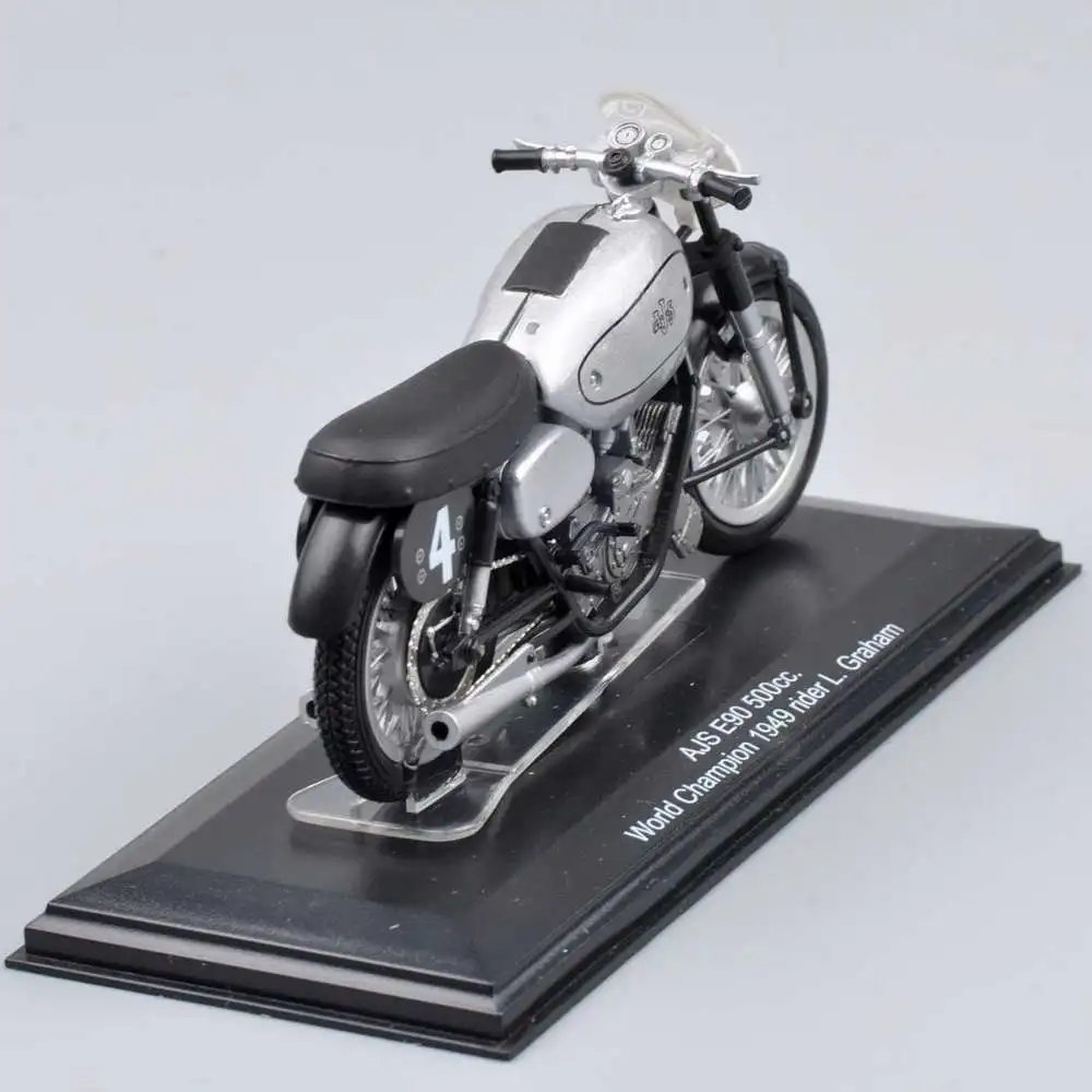 Игрушки для детей 1:22 italeri ajs E90 500cc чемпион мира 1949 мотоцикл литья под давлением модель мотоцикла коллекция игрушек