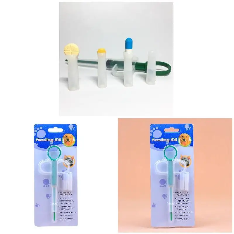 

Pet Capsule Tablet Pill Pusher Injection Needle Dog Cat Piller Medicine Feeding Dispenser Water Dropper Doser Syringe Best Price