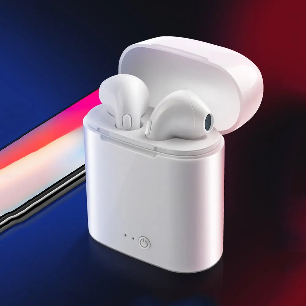 

V5.0 Earphones Bluetooth Wireless Headset Earphone Stereo Earbuds With Mic Portable mini Bluetooth Headsets With Charging Case