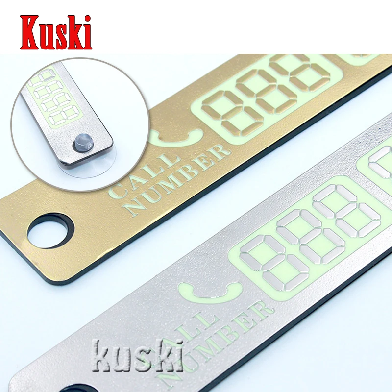 

Car Styling Parking Card Sticker For Toyota Corolla Avensis RAV4 Yaris Auris Hilux Prius Verso Seat Leon Ibiza Altea Accessories