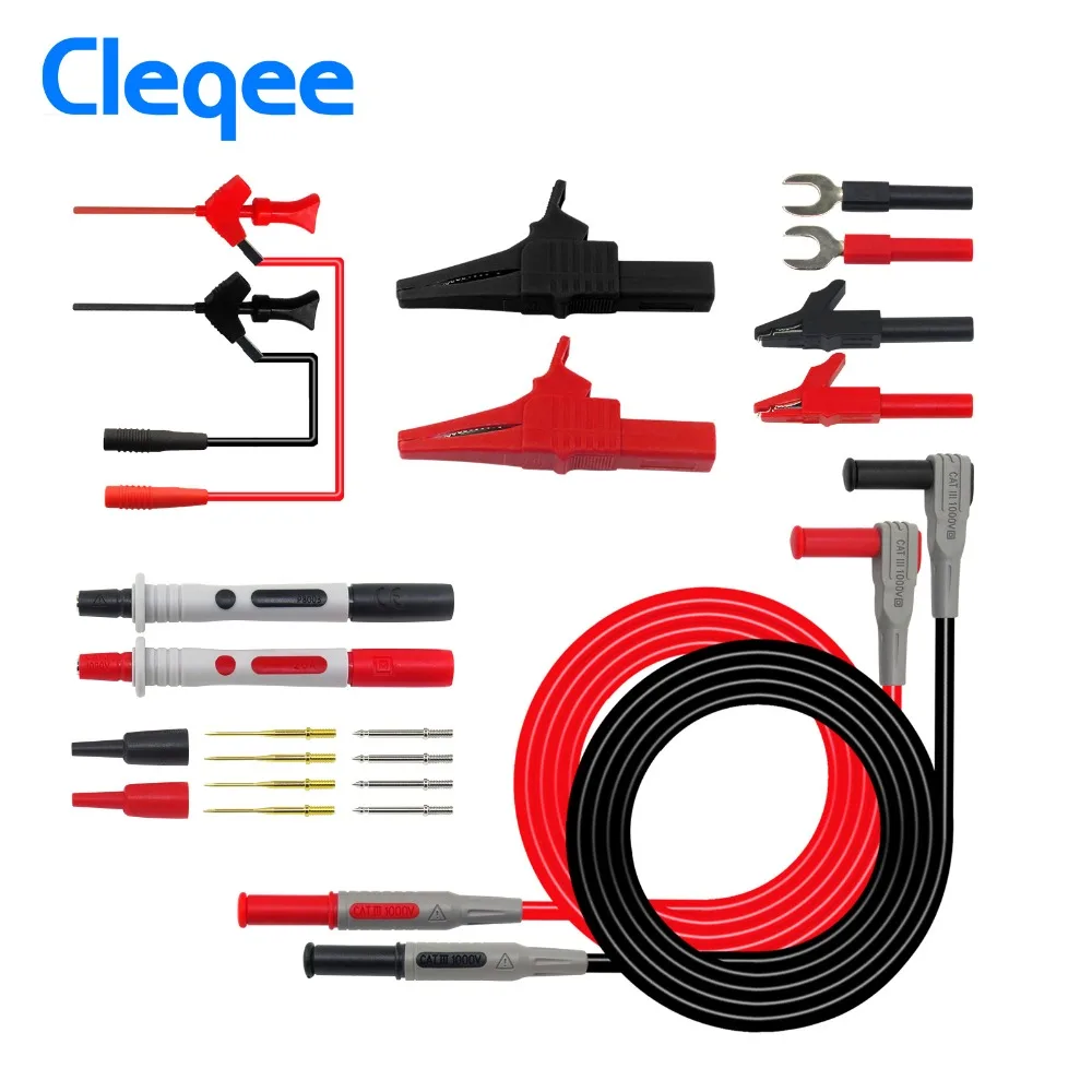 Сменные Щупы для мультиметра Cleqee P1300D P1300E P1300F комплекты испытательных щупов с