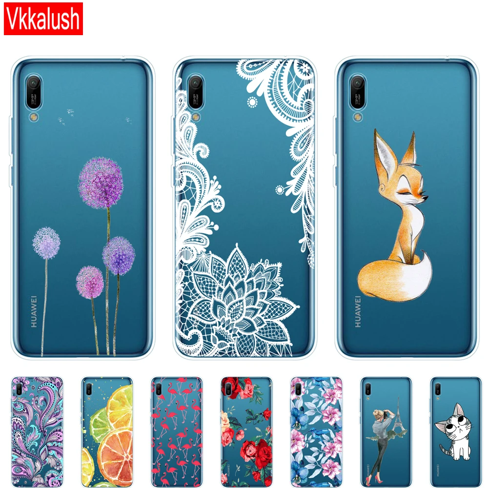 

Case For Huawei Y6 2019 Case For Huawei Y6 2019 Silicon TPU Cover Soft Phone Case For Huawei Y6 2019 MRD-LX1 MRD-LX1F