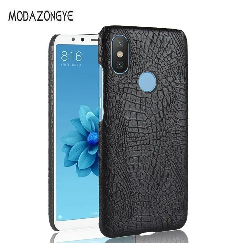 Xiaomi Mi A2 Lite чехол MiA2 Роскошный из искусственной кожи для телефона глобальная