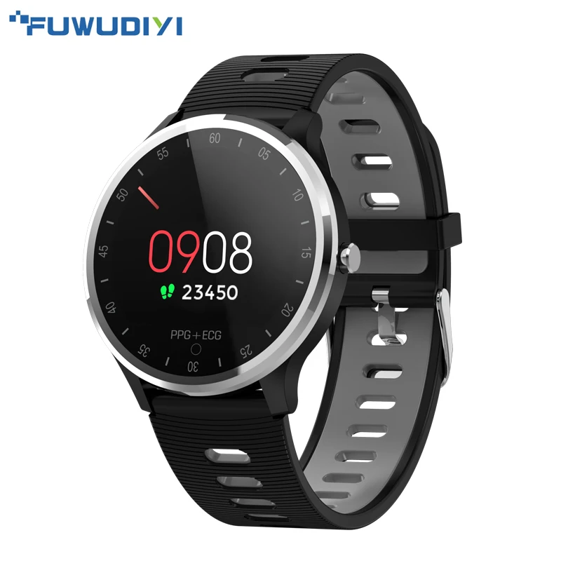 

FUWUDIYI Waterproof Smart Watch Men ECG Blood Pressure Oxygen Activity Fitness Tracker Smart Watch For iphone and Android phone