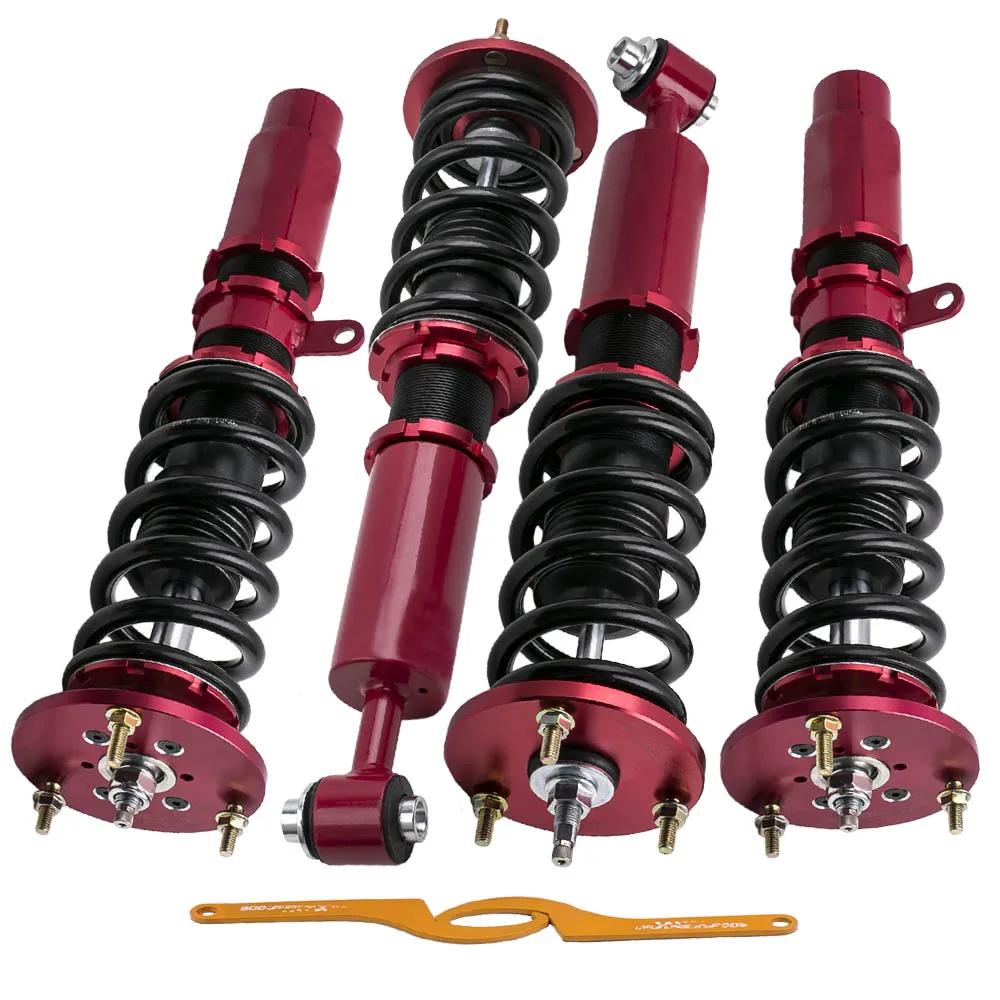 24 vías adj. Kits de suspensión Dmaper Coilovers para BMW E60 Sedan