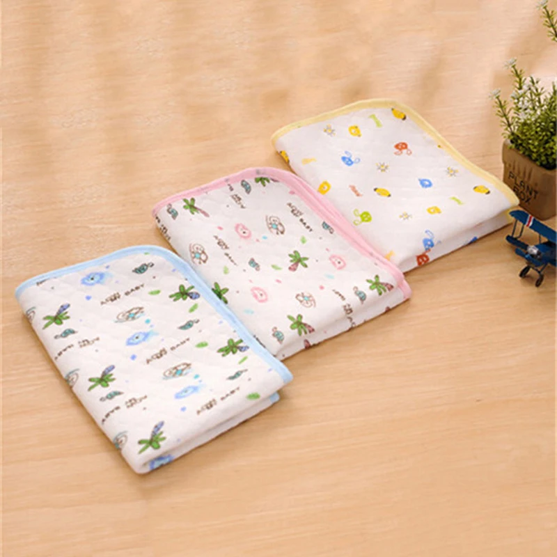 

Baby Reusable Nappy Kids Diapers Mattress Waterproof Sheet Changing Mat Cotton Baby Crib Stroller Pram Bed