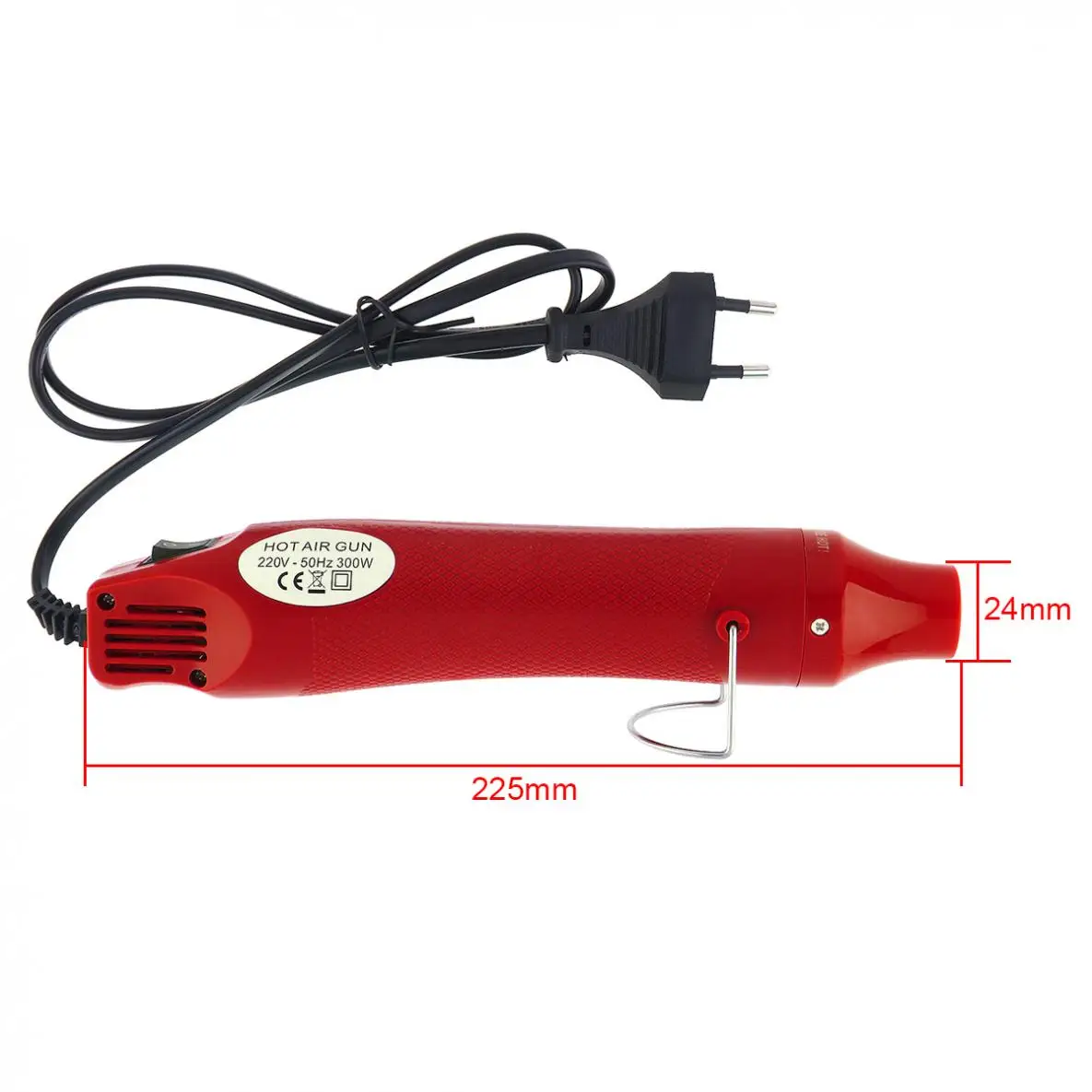110V/220V 300W Diy Using Heat Gun Electric Blower Manual Tool for Heating DIY Accessories with Shrink Plastic Surface EU/US Plug 3