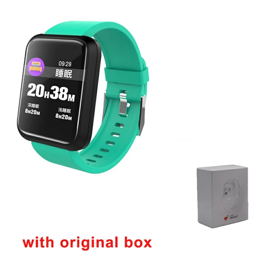 Sport3 Смарт-часы для мужчин Монитор артериального давления IP68 Водонепроницаемый фитнес-трекер часы IOS Android Bluetooth носимые умные часы - Цвет: Jade