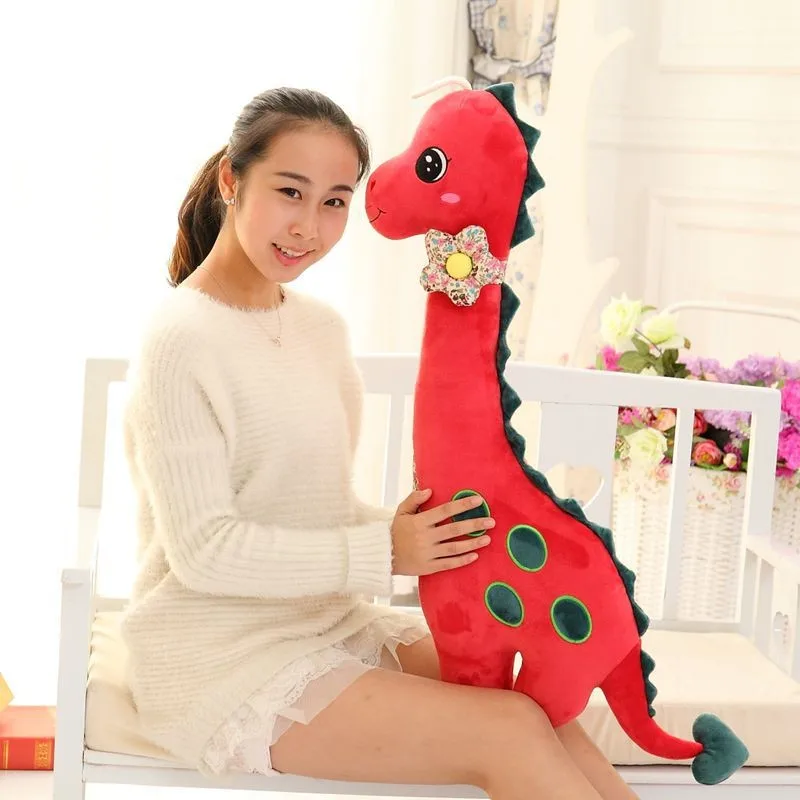 Мультфильм динозавра Мягкие плюшевые игрушки около 100 см подушка, подарок на день рождения w5268