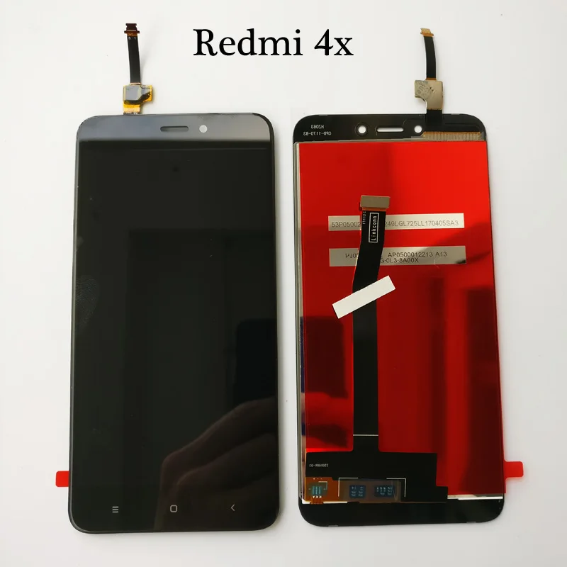 Протестированный высококачественный черный/белый/золотой для Xiaomi Redmi 4X 4A 4 pro prime ЖК-дисплей+ кодирующий преобразователь сенсорного экрана в сборе