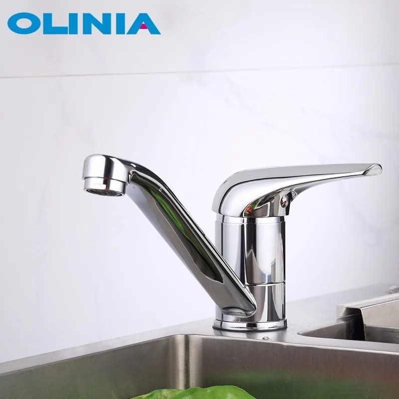 Olinia Kitchen Faucet Deck Mounted Mixer Tap 360 Degree Rotation Deck Mounted Mixer Tap Sink Faucet Torneira Cozinha OL7194 Olinia Kitchen Faucet Deck Mounted Mixer Tap 360 Degree Rotation Deck Mounted Mixer Tap Sink Faucet Torneira Cozinha OL7194