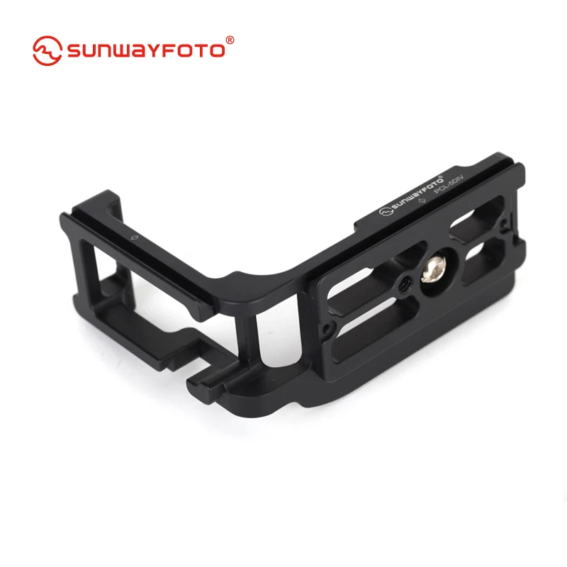  SUNWAYFOTO PCL-5DIV Custom L Plate Bracket for Canon 5DIV 5D4 5D Mark IV Camera Arca Really Right S