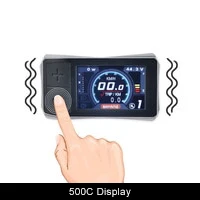 Clearance Bafang DPC18 Display with Controller / Switch / USB Port For Electric Bike Mid Motor BBS01B BBS02B BBSHD 8fun Speedometer 1