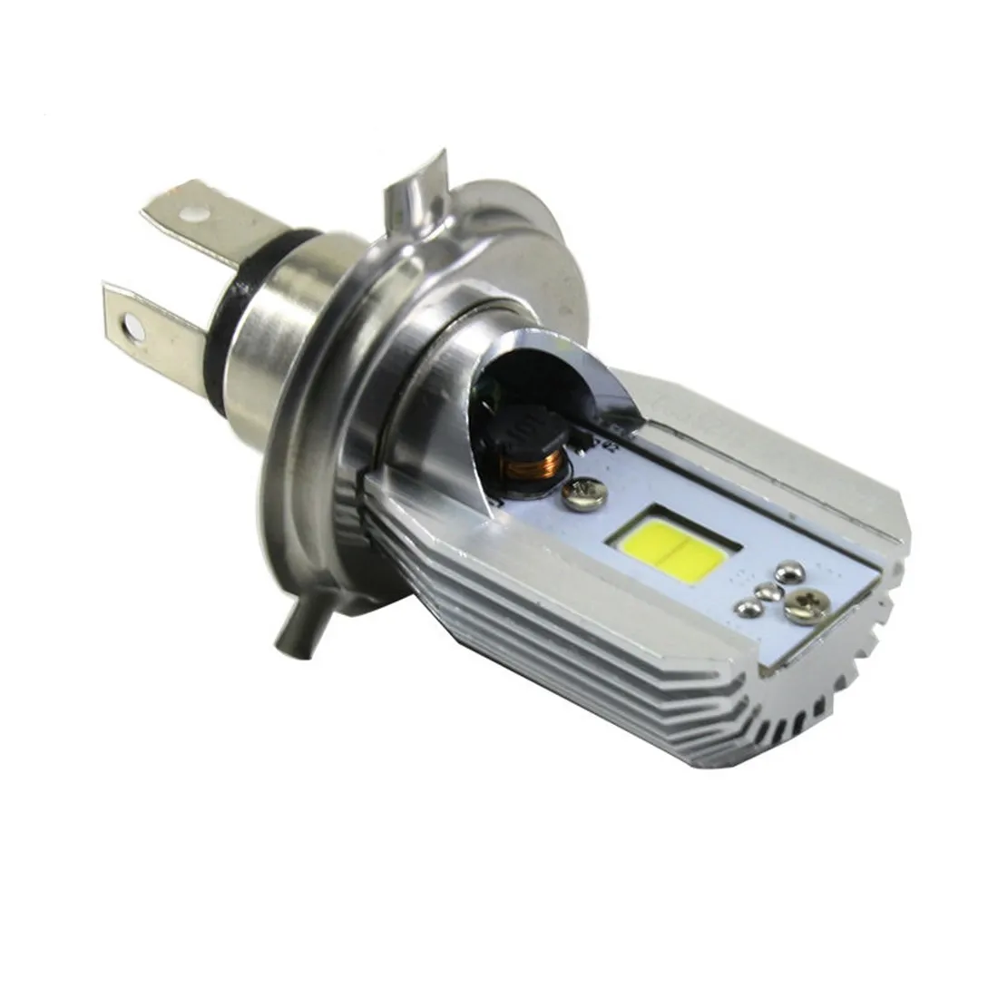 

Tonewan 2017 Led Beam in Car Light Source 8W 12V Motorcycle Headlight Bulbs Moped Scooter H4 Moto Styling